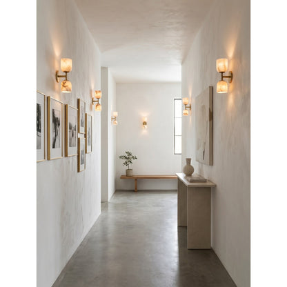 Garrison Alabaster Wall Sconce