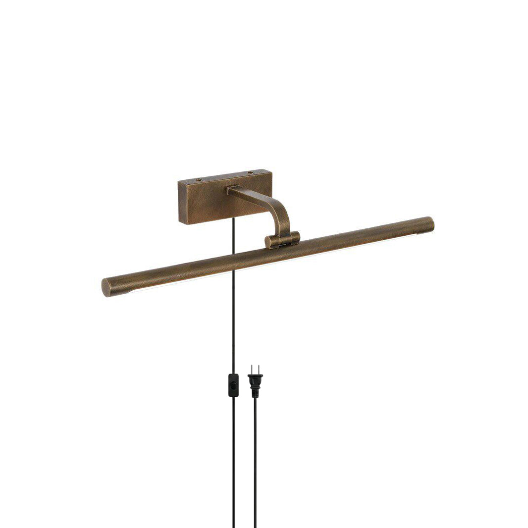 Galis Brass Plug-in Wall Sconce