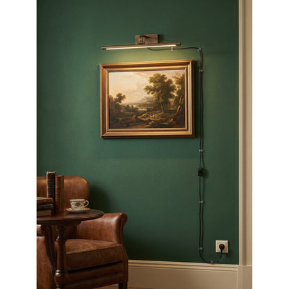 Galis Brass Plug-in Wall Sconce