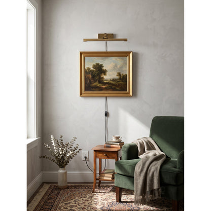 Galis Brass Plug-in Wall Sconce