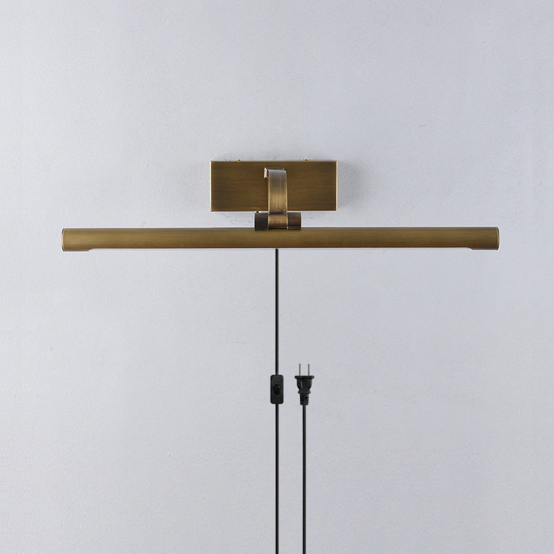 Galis Brass Plug-in Wall Sconce