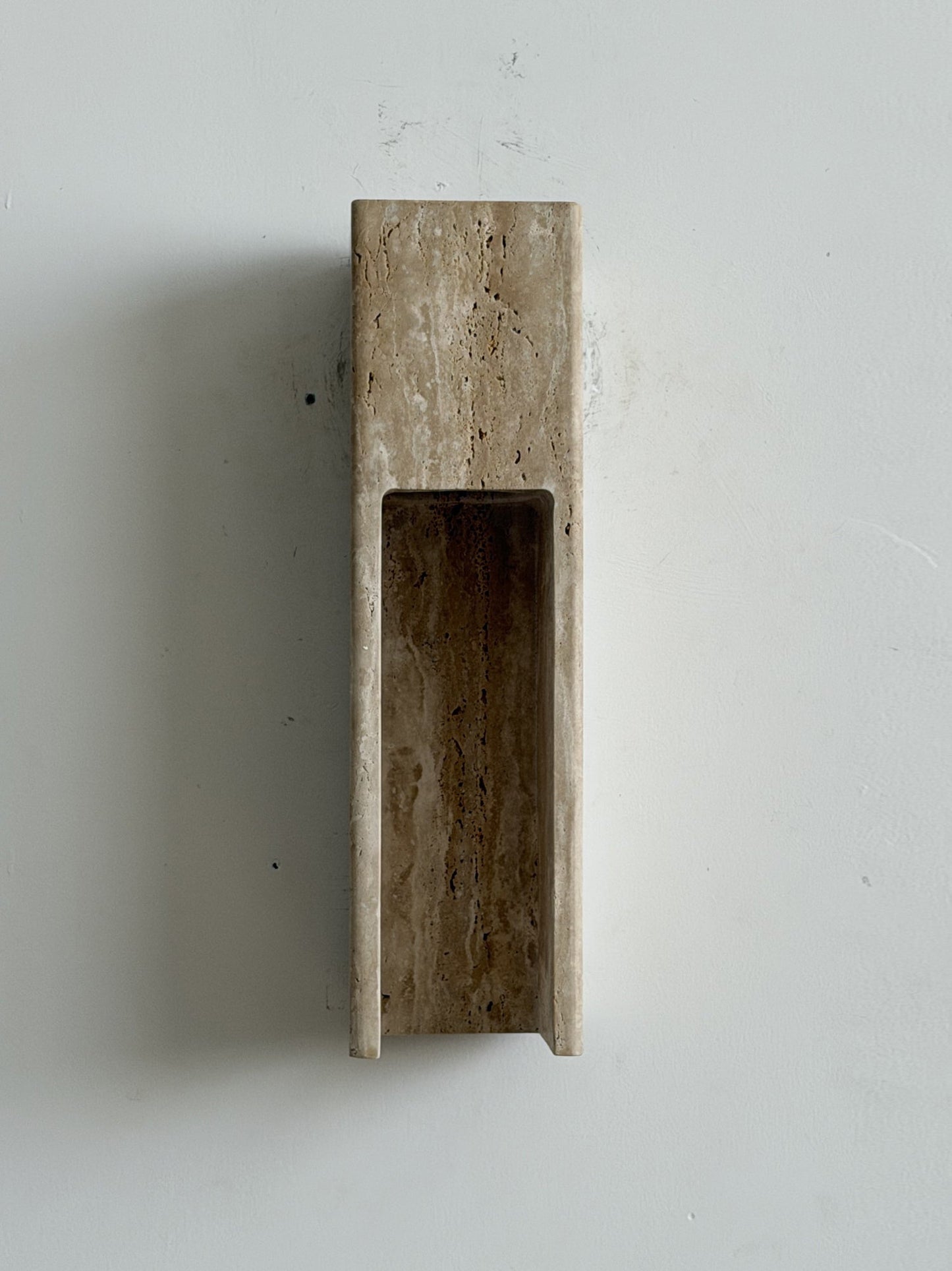 Esmia Travertine Wall Sconce