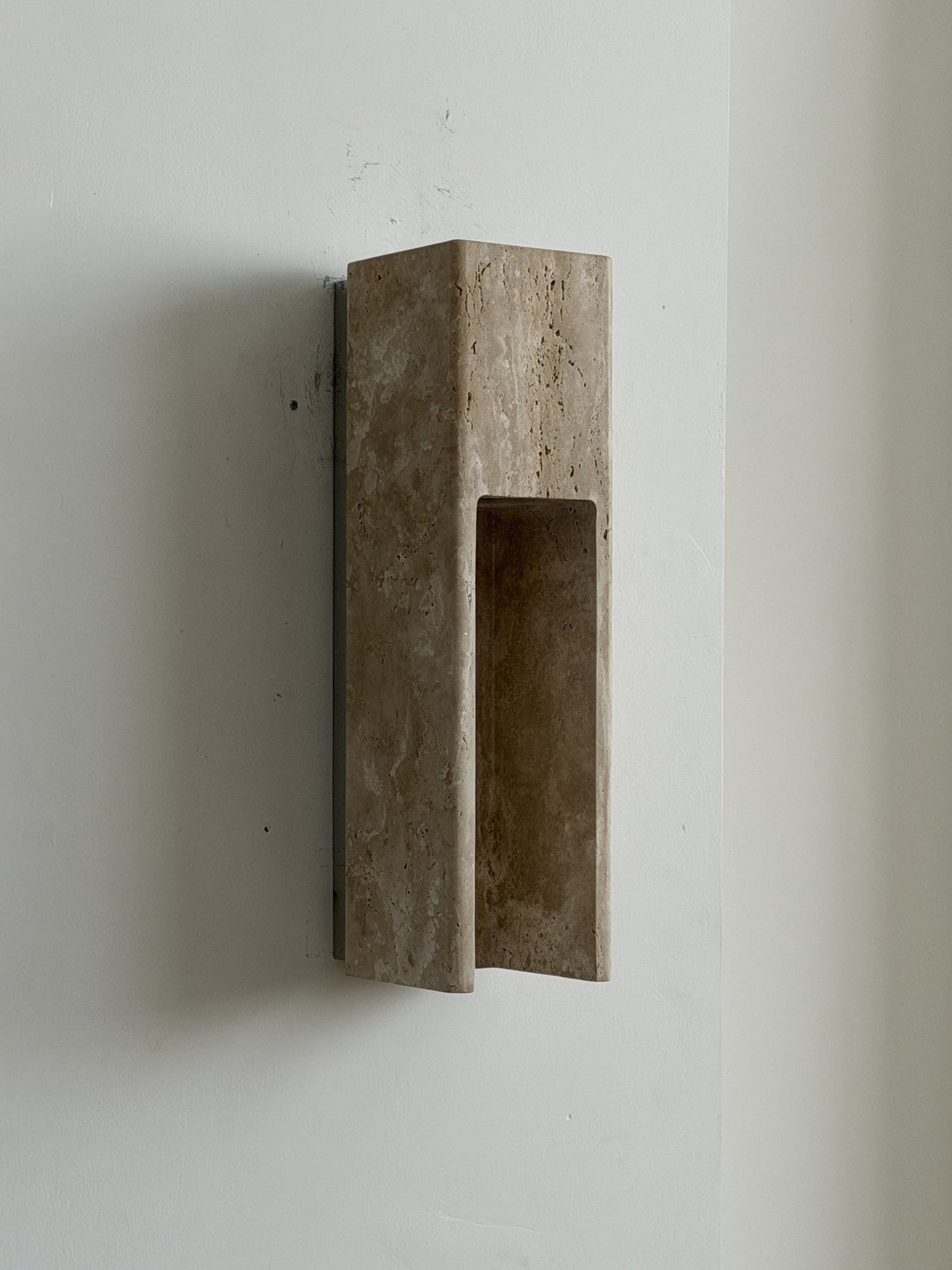 Esmia Travertine Wall Sconce