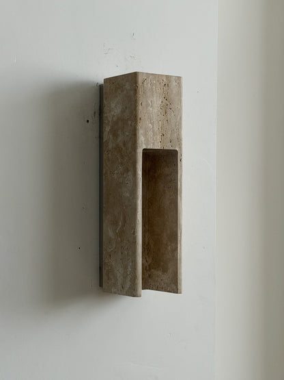 Esmia Travertine Wall Sconce