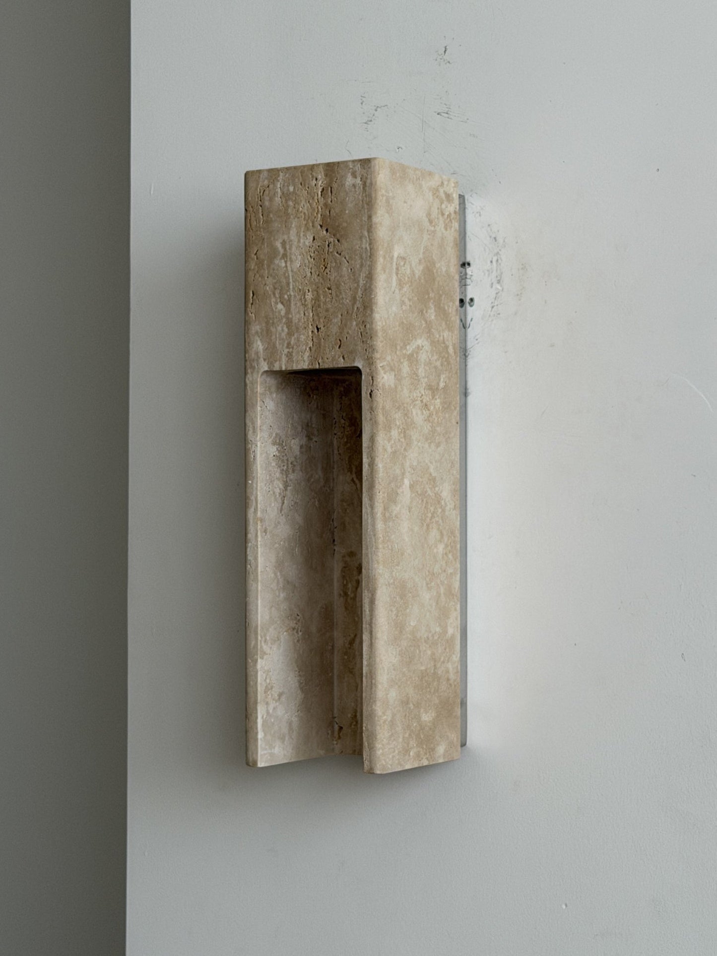 Esmia Travertine Wall Sconce
