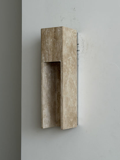 Esmia Travertine Wall Sconce