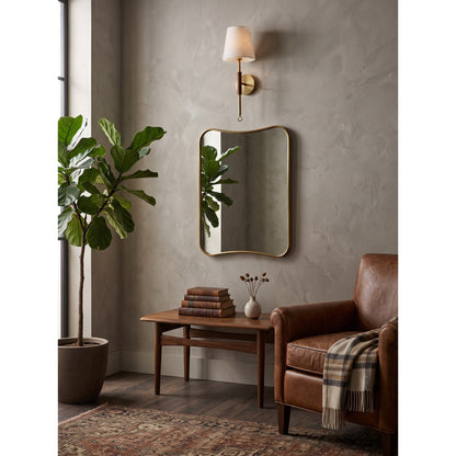 Yealand Tail Alabaster Wall Sconce