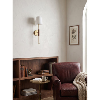 Yealand Tail Alabaster Wall Sconce