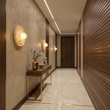Grove Alabaster Wall Sconce