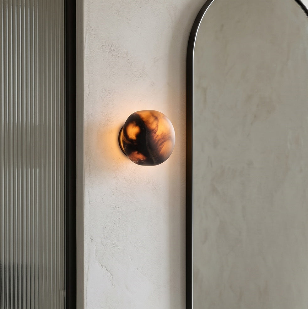 Galia Alabaster Wall Sconce