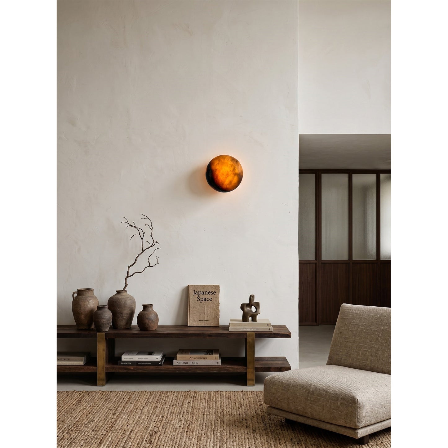 Galia Alabaster Wall Sconce