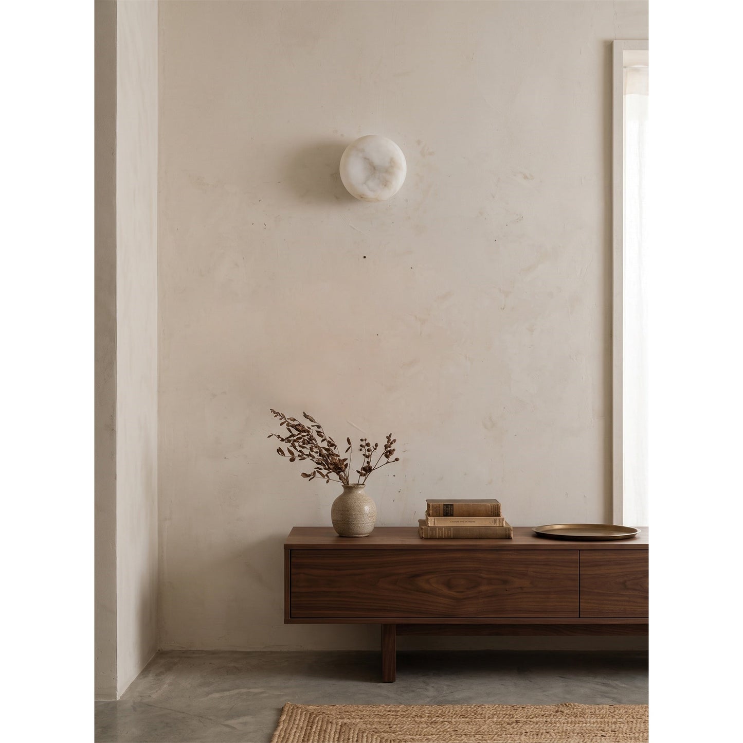 Galia Alabaster Wall Sconce