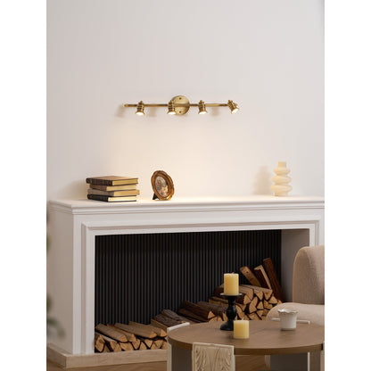 Doria Brass Wall Lamp