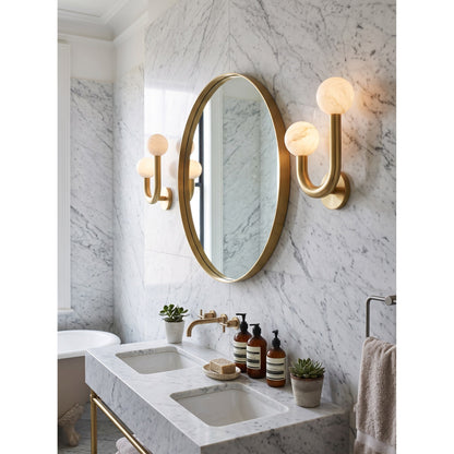 Yaron Alabaster Wall Sconce