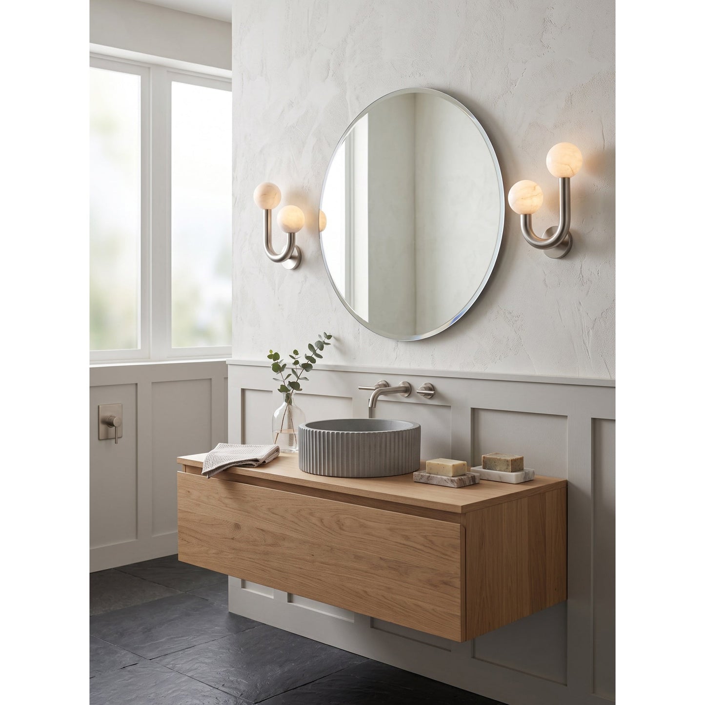 Yaron Alabaster Wall Sconce