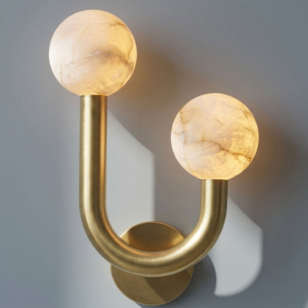 Yaron Alabaster Wall Sconce