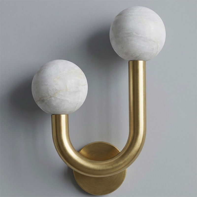 Yaron Alabaster Wall Sconce
