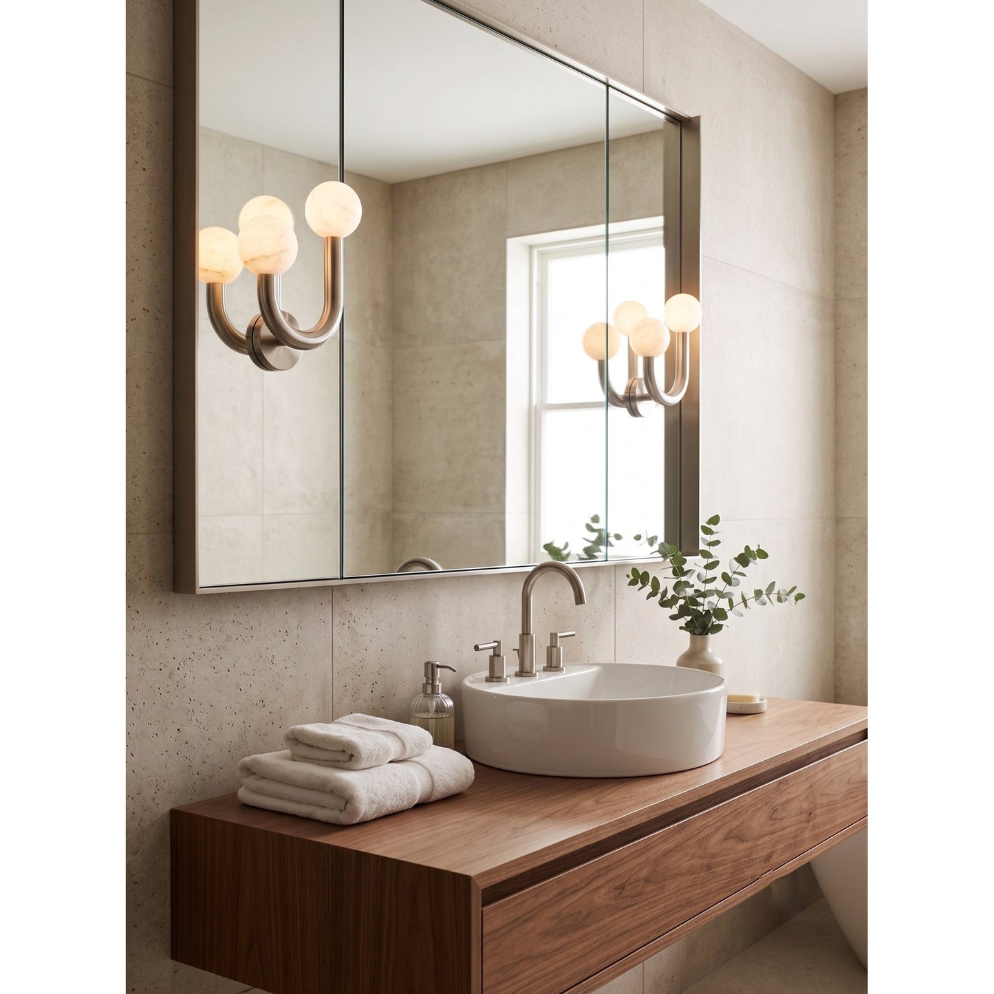 Yaron Alabaster Wall Sconce