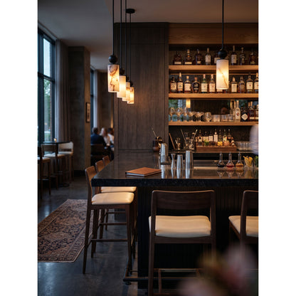 Vesia Alabaster Pendant Lamp