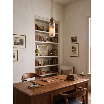 Vesia Alabaster Pendant Lamp