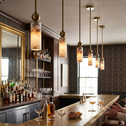 Vesia Alabaster Pendant Lamp