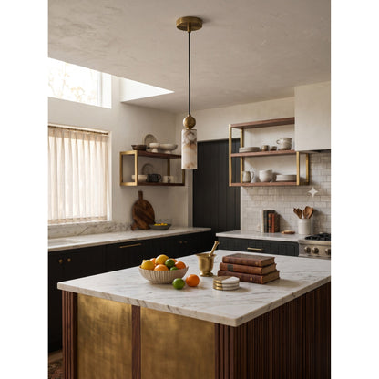 Vesia Alabaster Pendant Lamp