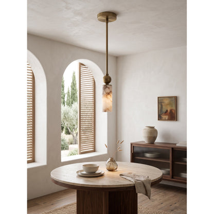 Vesia Alabaster Pendant Lamp
