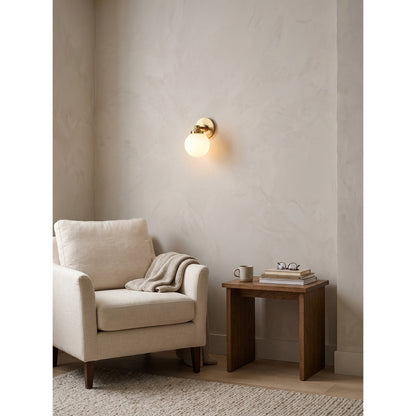 Hayes Glass Ball Wall Sconce