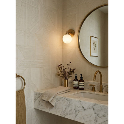 Hayes Glass Ball Wall Sconce