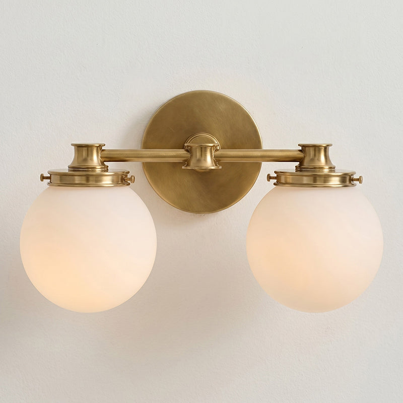 Hayes Glass Ball Wall Sconce