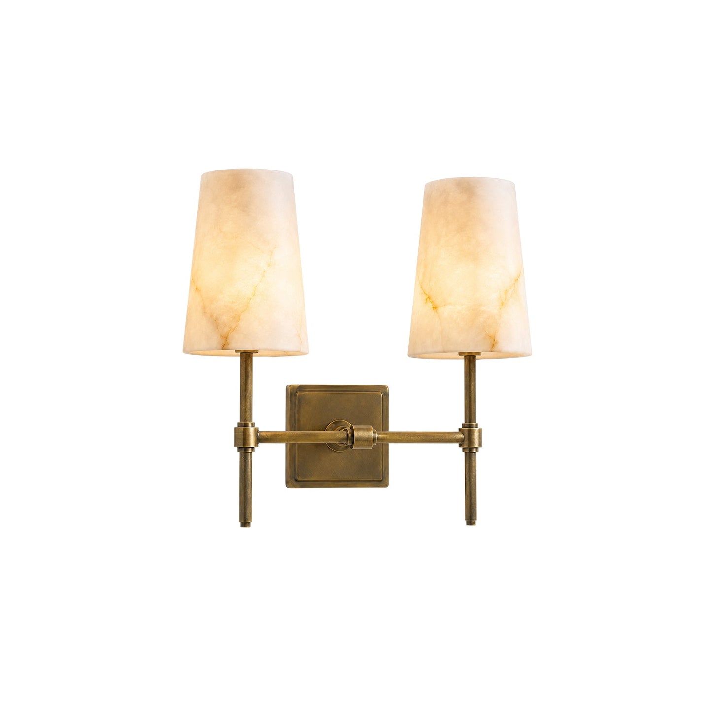 Hillsdale Alabaster Wall Sconce