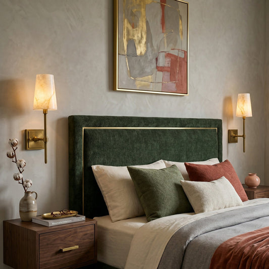 Hillsdale Alabaster Wall Sconce
