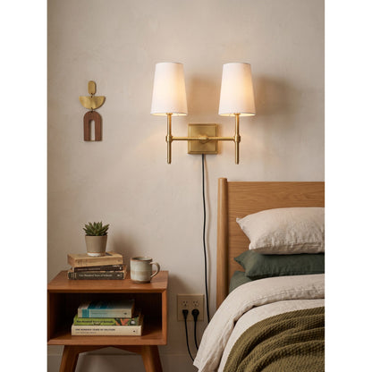 Statice Plug-in Wall Sconce