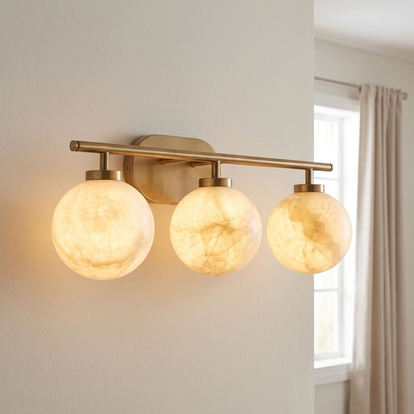 Isline Alabaster Wall Sconce