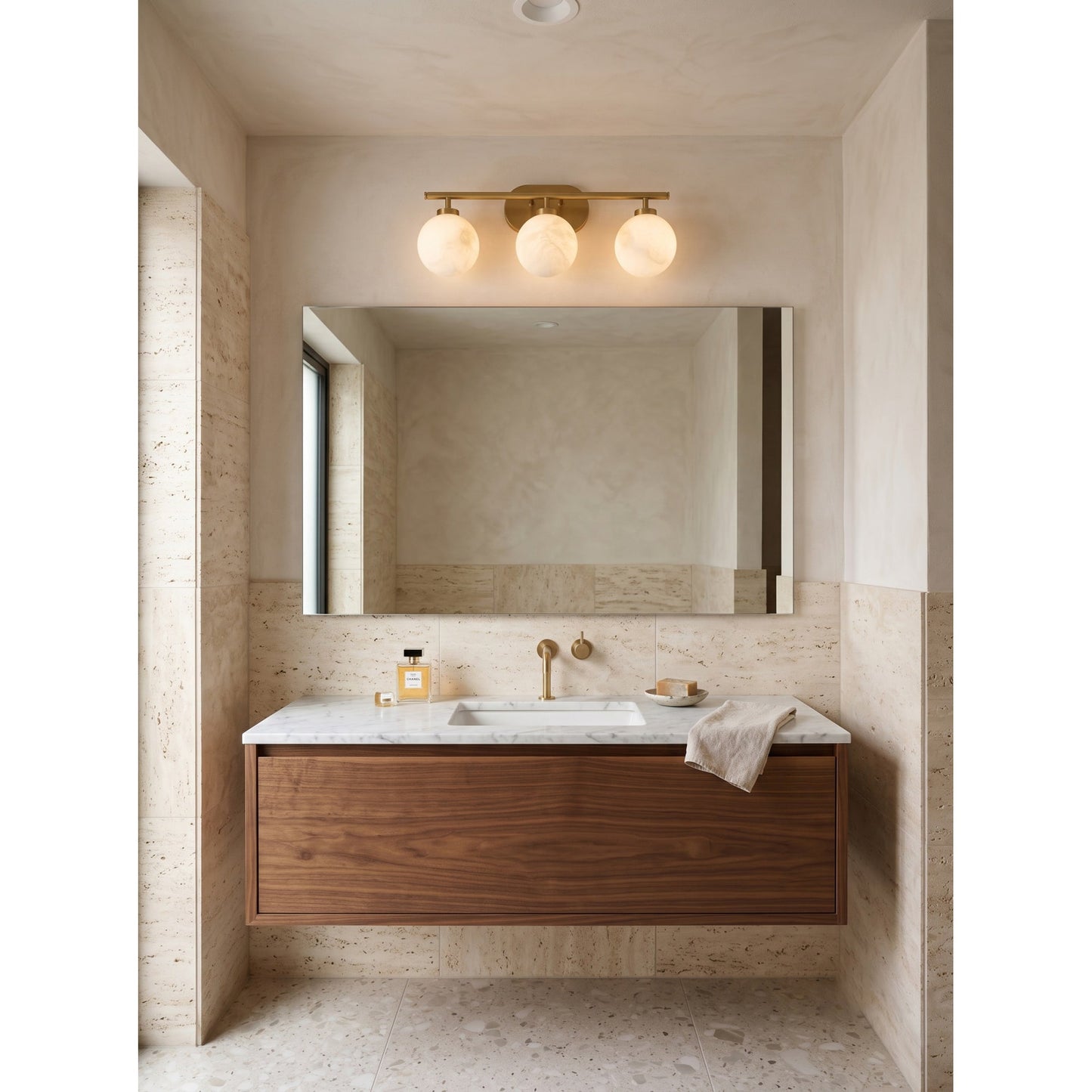 Isline Alabaster Wall Sconce