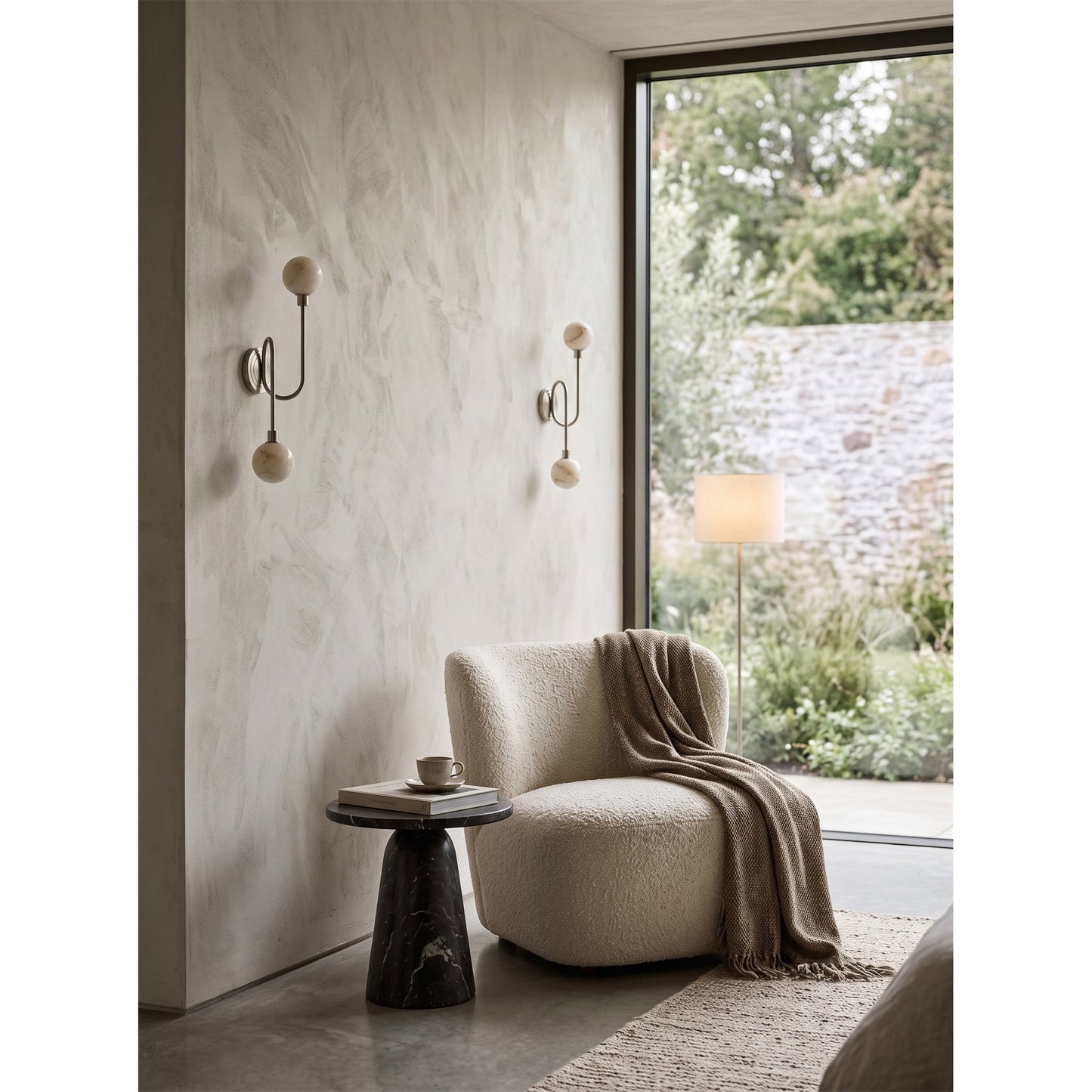 Islon Alabaster Wall Sconce