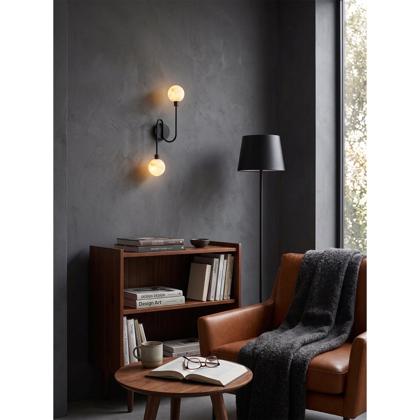 Islon Alabaster Wall Sconce