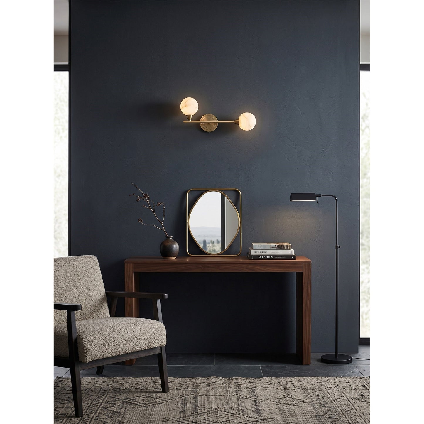 Islon Alabaster Wall Sconce