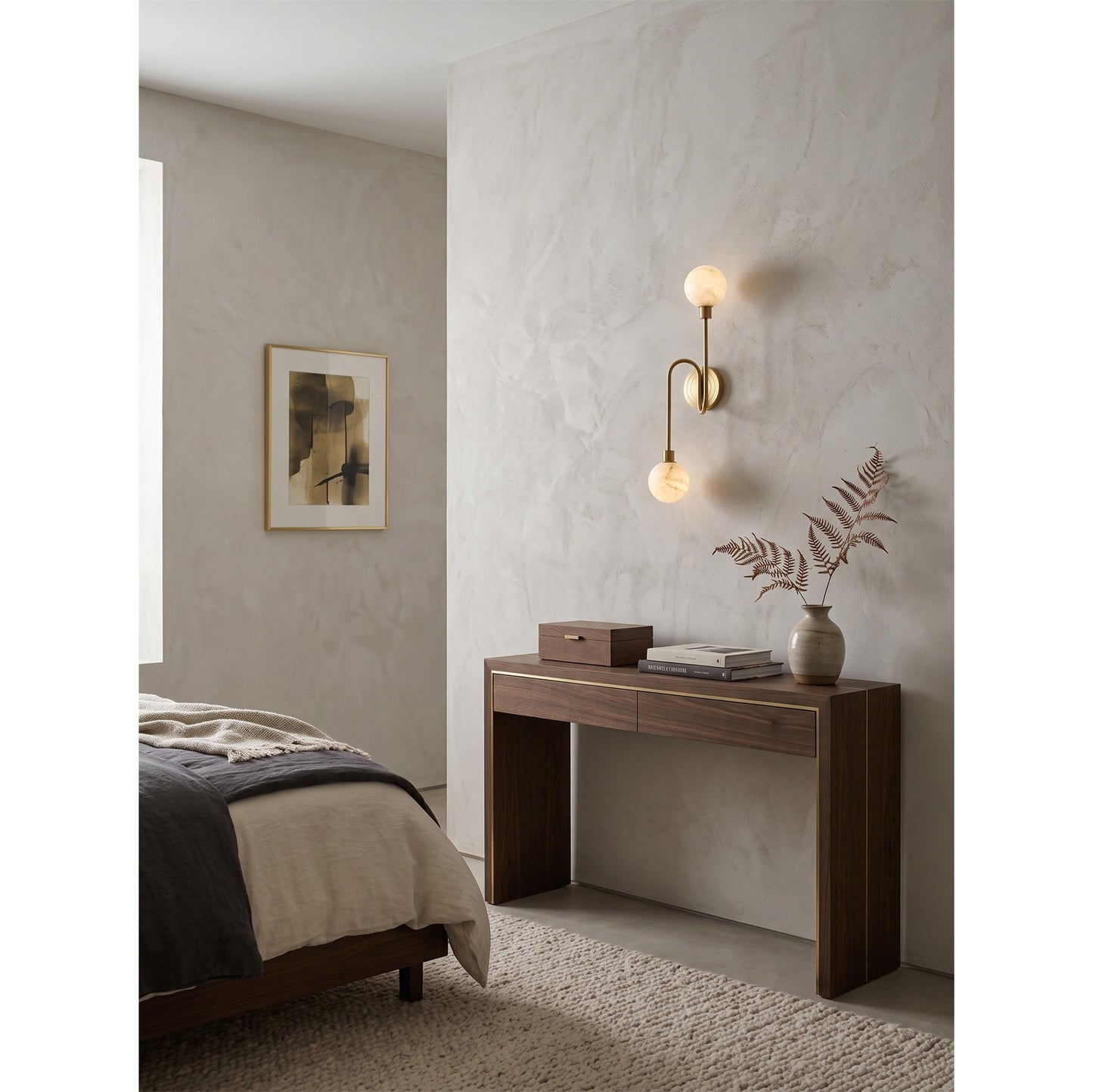 Islon Alabaster Wall Sconce