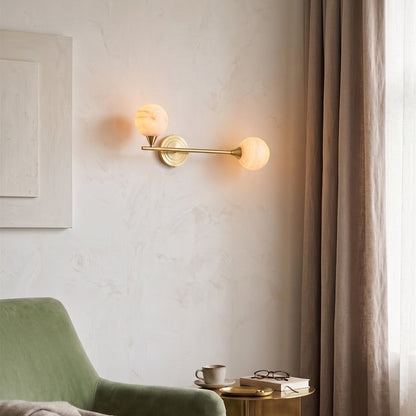 Islon Alabaster Wall Sconce
