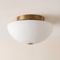 Jeanne White Flush Mount