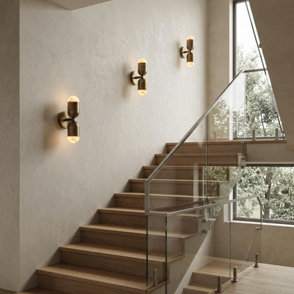 Variscite Alabaster Wall Sconce