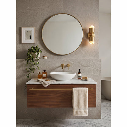 Variscite Alabaster Wall Sconce