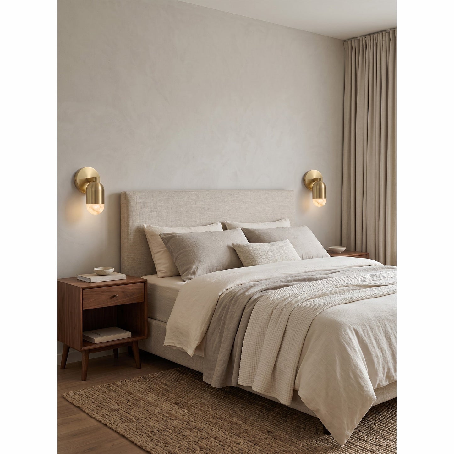 Variscite Alabaster Wall Sconce