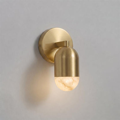 Variscite Alabaster Wall Sconce
