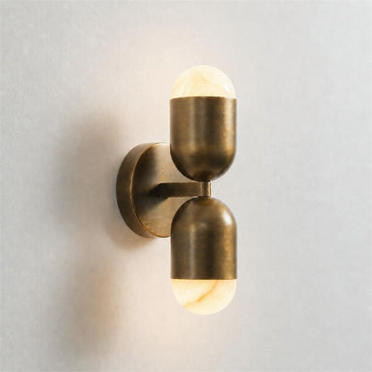 Variscite Alabaster Wall Sconce