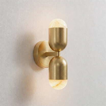 Variscite Alabaster Wall Sconce