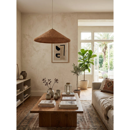 Kasbah Rattan Conical Pendant Lamp