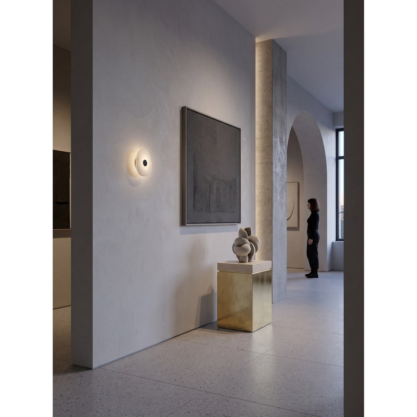 Doron Marble Wall Sconce