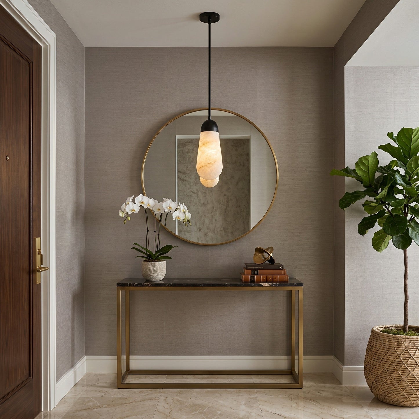Modena Alabaster Pendant Lamp
